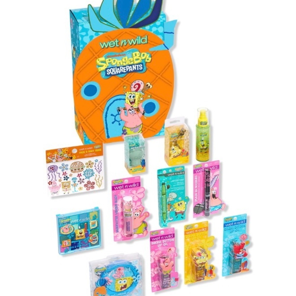 Wet n Wild SpongeBob SquarePants PR Box